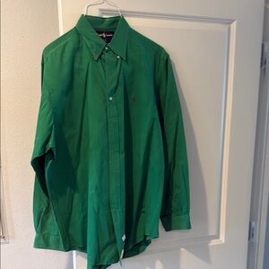 Polo by Ralph Lauren Green Casual Button Down Shirt